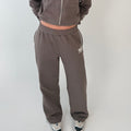 Straight Leg Sweatpants - Mocha