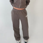 Straight Leg Sweatpants - Mocha
